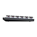 Logitech MX Mechanical Trådløst Mekanisk Tastatur Clicky Nordisk Grafitt
