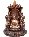 Thai Buddha Lotus Backflow Røkelsesbrenner 13,5 cm