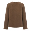 Max Mara Studio Dame Strikkevarer Brun S,