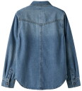 Name It Nkmkim Oz Dnm Ls Shirt 6677 Oz T Blue 140