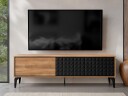 Lorvenn TV-benk 190 cm - Brun/Svart