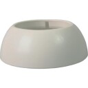 Smartline 50 mm PP gulvrosett off white
