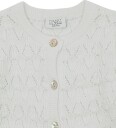 Hust and Claire Cardigan   Strikk   Mål   White m. Hullmønster   Hust and Claire   3 år 98   Cardigan   Hvit