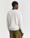 Gant superfine lambswool c neck genser beige