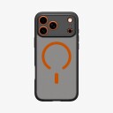 Spigen Ultra Hybrid MagSafe Mobildeksel iPhone 17 Pro, Frost Black Orange