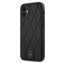 Mercedes Mehcp12smulbk Iphone 12 Mini 5,4" Svart/Svart Hardt Deksel Wave Line