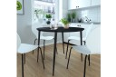 Oktoos Spisebord Rundt 100 cm - Svart