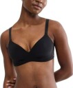Sloggi BH ZERO Feel 2 0 T Shirt Bra Svart XL+ Dame
