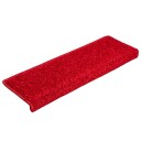  Trappematter 20 stk 65x21x4 cm rød 8721288459763