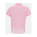 Polo Ralph Lauren Linen Short Sleeve Shirt   Pink   S