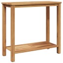  Kaffebord med lagring Brun 85 x 35 x 75 cm Heltre teak