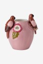 Ellos Home Vase Twin Birds høyde 18 cm Rosa