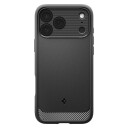 Spigen Rugged Armor MagSafe-deksel for iPhone 17 Pro – Matt svart