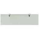 vidaXL Flytende hylle glass 70x20 cm 8 mm