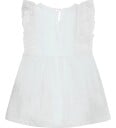 Hust and Claire Kjolebody k/e   Kristi   White m. Broderi Englan   Hust and Claire   1 år 80   Kortermet body   Hvit