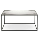 Decotique Observe Salongbord 89x89 cm Røykfarget Glass / Speilglass