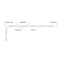 Halo Design - Halotrack Vinkel Connector Black
