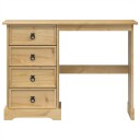  Sminkebord Corona 104x47x75 cm heltre furu