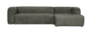 WOOOD Bean Corner Sofa Right Velvet waterplant