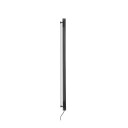 Radent vegglampe 670 mm direkte uttak sort