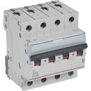 Legrand TX³ MCB automatsikring C10 4P 4M 10/10KA