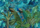 Jungle Birds Garden No1 Poster Plakat / 70x100cm