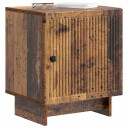  Nattbordskap Gammelt tre 43 x 34,5 x 50 cm Konstruert tre