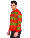 Fright Night Freddy Krueger Inspirert Kostymegenser Large X-Large Herrekostyme 26863