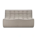 Ethnicraft N701 2 seters sofa Ecru