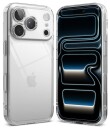 iPhone 17 Pro/18 Pro Ringke Fusion Hybrid-deksel - Gjennomsiktig