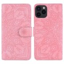 Trolsk Lommebokdeksel Mandala (iPhone 13 Pro) Brun