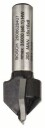 Bosch V-Notfres 8 mm - 16 mm D1, 16 mm L, 45 mm G, 90° - Elektroverktøy tilbehør