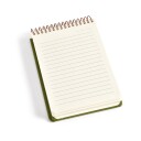 Kozo Notatbok M/spiral Premium A6 Olive Green