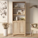 Bokhylle Hanah Home Dune (69,5 x 180 x 32 cm) Eik - Eik