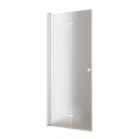A-collection Vivo Foldedør Krom / 100cm Klart Glass