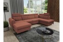 Hoffman Sofa med Divan og Sjeselong 4 seter   Kobber