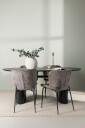 Venture Home   Spisegruppe Isolde med 4 stk stoler Modesto   Svart
