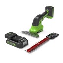 Greenworks G24SHT gresstrimmer og hekksaks   24V 2Ah