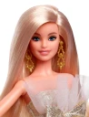Barbie Signature 2025 Holiday Fashion Doll, Seasonal Collector, Blonde With Silver & Gold Gown - Multi/patterned - ONE SIZE