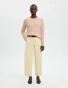 Selected Slflulu Ls Knit O-Neck Noos - Pink - M