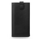 Qialino Leather Pouch Wallet (iPhone Xs Max) Brun