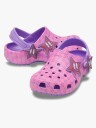 Crocs Classic Plaid and Stars Kids Tøfler Purple Bolt/Pink Punch 23 24