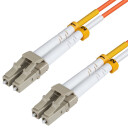 MicroConnect Fiberkabel LC/UPC   OM1 Duplex   10m