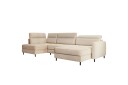 Berrto Sofa med Divan og Sjeselong 5 seters   Beige