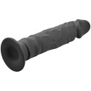 baseks Slimline Begynner Analdildo 13,5 cm     - Svart