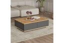 Najar Sofabord 90 cm - Brun/Antrasitt