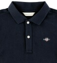 Gant Kids Shield Pique Ss Polo Shirt   Navy   128