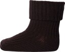 MP Sokker   Rib   Dark Brown   MP   15/16   Sokker   Brun