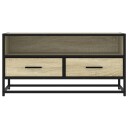  TV-benk sonoma eik 80x34,5x40 cm konstruert tre og metall 8721102838699