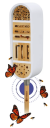 Gardena ClickUp! Insekthotell i Bambus og Tre - Attraktiv Habitat for Pollinatorer